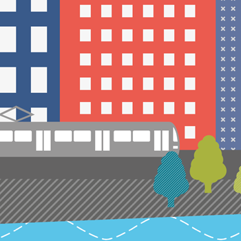 An illustration of cityscape.